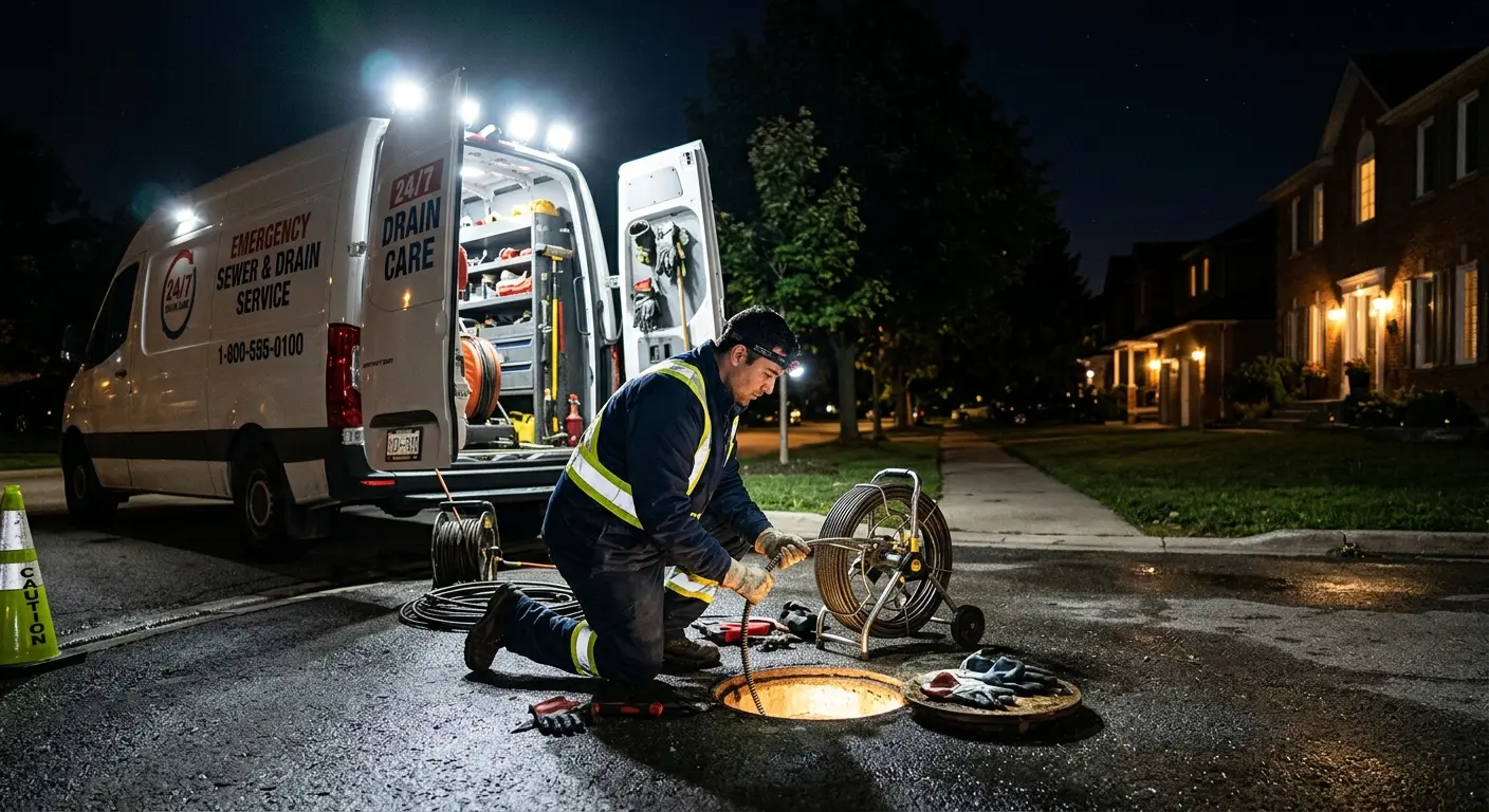 Emergency Drain Service in Meridian, MS